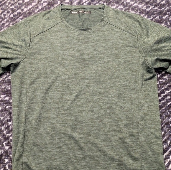 REI Co-op Short Sleeve Tech T-Shirt Men's Green Casual Outdoor Hiking - Picture 1 of 3